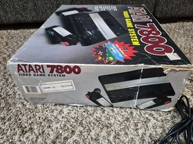 CIB Atari 7800 Console Pro System Complete in Box PARTIALLY BRAND NEW!