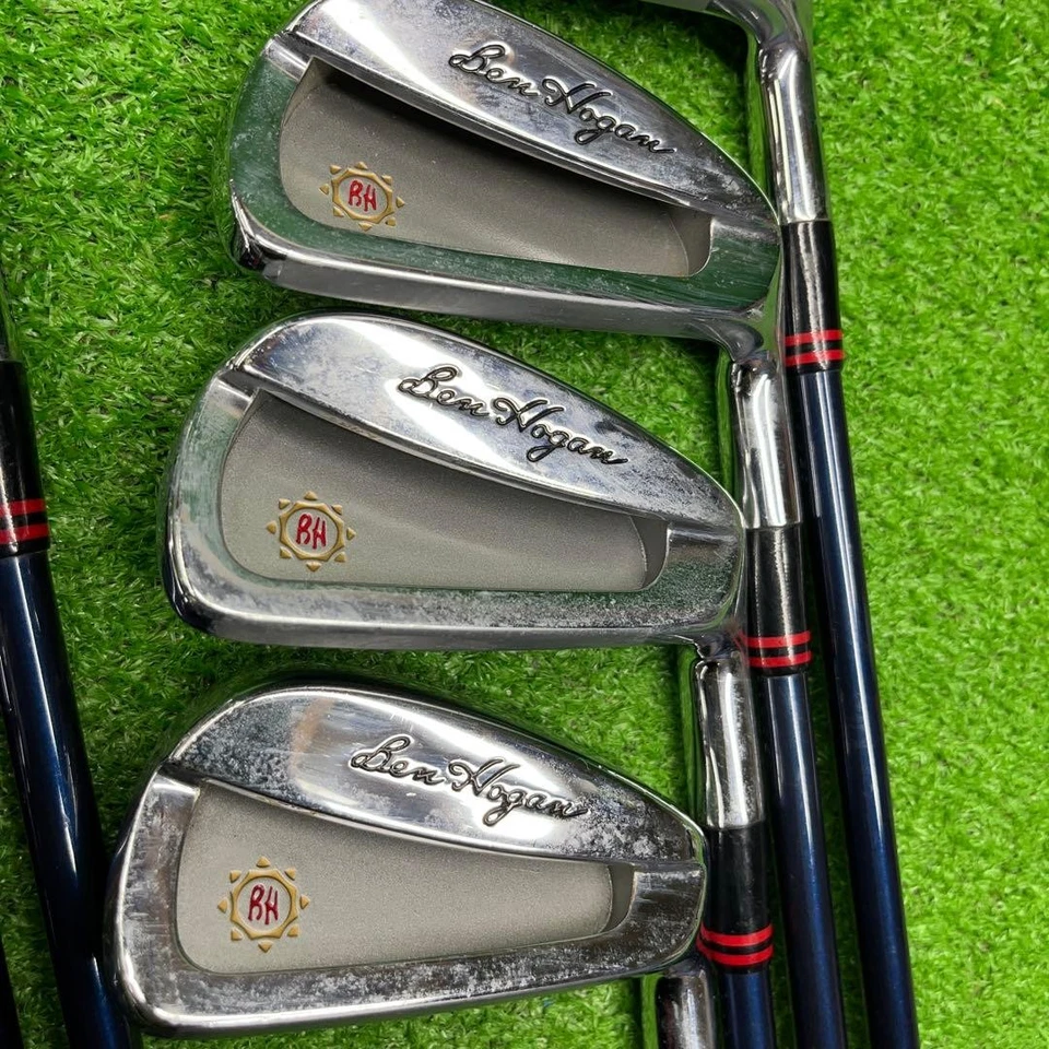 Ben Hogan Glorious TIS-464 Iron Set #4-9 Pitching Wedge Used Good Condition - Image 4 of 4
