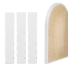 3Pcs Pickleball Edge Guard Tape Pickleball Protection Tapes 20mm White
