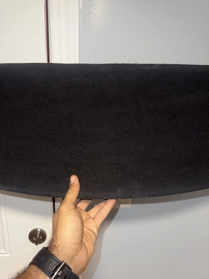 OEM 1998-2010 VW nuevo escarabajo negro paquete trasero maletero estante bandeja de carga VOLKSWAGEN Foto 3 de 4