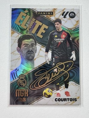 2025/26 Panini MGK La-Liga Thibaut Courtois Autograph #P3