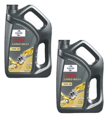 Motorenöl Fuchs Titan Cargo Maxx 10W-40 Jaso DH-2, Voith-Retarder B 10Liter