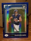 2024 Caleb Williams Donruss Optic Blue Hyper