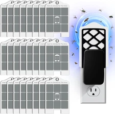 25 Pack Glue Card Refills Compatible with Dynatrap DT3007 and DT3007W Indoor Fly