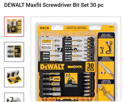 DeWalt MAXFIT 30-Piece IMPACT SCREWDRIVING BIT SET DWAMF30