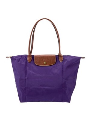 Longchamp Shopper L Le Pliage Original Violet - Neu