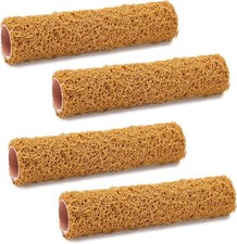 Juego de 4 rodillos de textura de 9 pulgadas, herramienta de textura de pintura para paredes y techos para renovación del hogar