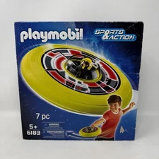Playmobil Sports & Action Astronaut With Flying Saucer 6183 Frisbee Space