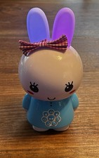 alilo Honey Bunny Kids Music Story Audio Player Kids 1-5 Blue Bunny Works Light