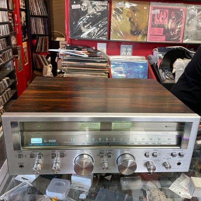 Sansui G-5500 Stereo Receiver 60WPC 8Ω TESTED SOUNDS GREAT