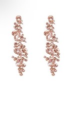 NLCAC Women's Wedding Earrings for Brides Dangling Rhinestone Crystal Chandel...