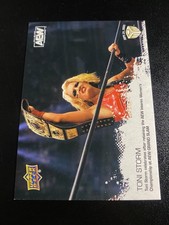 2022 Upper Deck AEW Match Dated Moments Toni Storm Grand Slam WRESTLING CARD