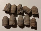 10 Fired .58 Minie Ball Bullets Dug at Fort Fillmore New Mexico Dragoons