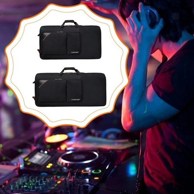 Rolling DJ Controller Case mit Rucksackgurt, Innenpolsterung und Rollen