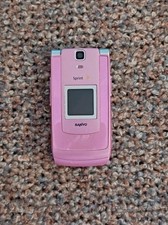 Vintage Sprint Sanyo Pink Flip Phone Untested No charger