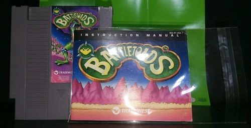 Battletoads (Nes) (1991) w Manual And Poster. Manual Is In Impeccable Shape. - Picture 3 of 22