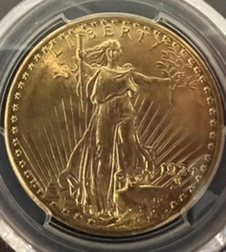 1924 Saint Gaudens $20 gold  coin PCGS graded  MS64 -  free shipping!!!