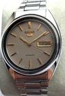 Seiko 5 Automatic Men's Watch 7009A Vintage. SERVISED.