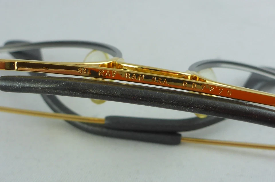 Neuwertig! Vintage Ray Ban Precious Metals Frame 62  14 Titanium Gold BL USA - Bild 2 von 4