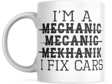Mug Coffee Mechanic Cup Tools Mechanics Gifts MUG Funny 11oz For Gift For Him