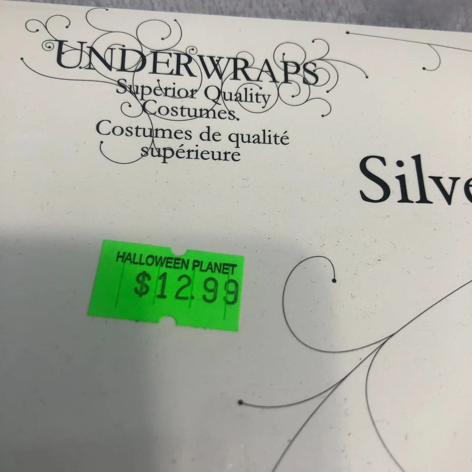 Silver Colored Lower Face Skull Venetian Half Mask Costume Death Scary - Изображение 4 из 4