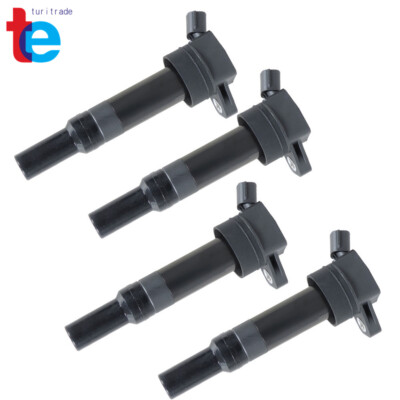 4pcs Ignition Coil 27300-2E000 UF-651 For Hyundai Elantra Tucson Kia Forte