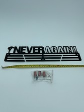 Medal Hanger Display - Never Again 