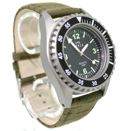 UMR RUHLA Kampfschwimmer Uhr 13-01 NVA Textil Band Kaliber 13 Herren Taucher - Bild 10 von 12