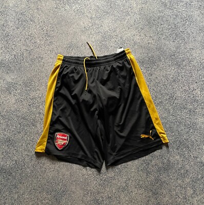 Arsenal London Away Football Shorts 2016-2017 Soccer Puma Mens Size M