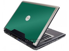 GREEN Vinyl Lid Skin Cover Decal fits Dell Precision M90 M6300 Laptop