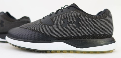 Under Armour Tour Tips Knit SL Spikeless Golf Shoes / Black / Mens 8.5 - Picture 6 of 9