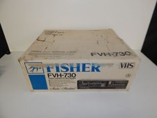 Fisher Fvh-730 Stereo Video Cassette Recorder  TEY35 