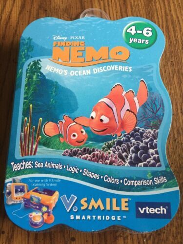 Finding Nemo *** Ocean`V.smile smartridge VTech 4 -6 Years ** | eBay