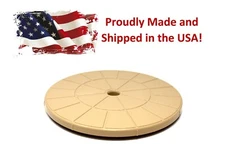 Pool Debris Deck Lid 9 1/8" Inch Skimmer Valve Lid Tan Replacement