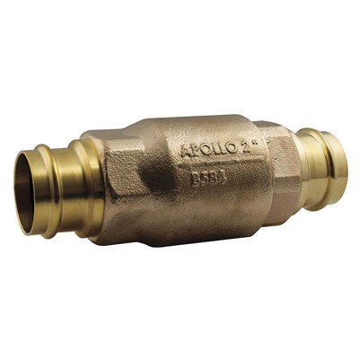 APOLLO 61LF10801PR Ball Cone Check Valve,9.7031in Overall L 36N623