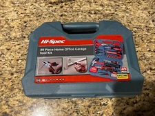 Hi-Spec 49pc Home Office Garage Tool Kit with Carry Case *NEW*