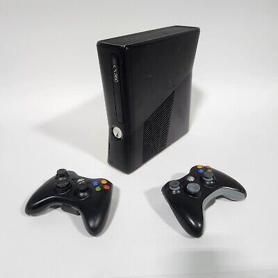 Xbox 360 S Console Model 1439 W/Controller & Cords - FREE SHIPPING