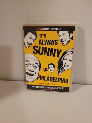 IT'S ALWAYS SUNNY IN PHILADELPHIA COMPLETE SEASON 1 & 2 ~ 3 DISC DVD SET