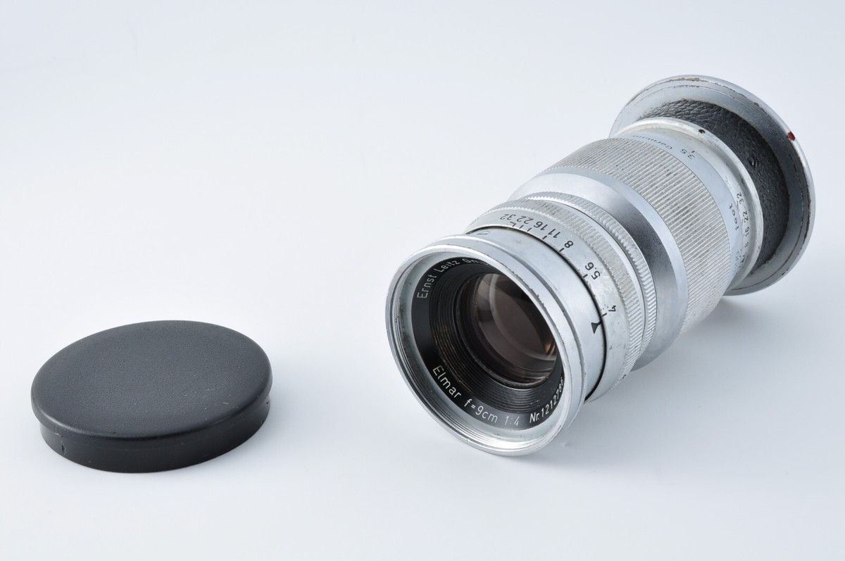 Leica Lens Ernst Leitz GmbH Wetzlar Elmar f/9 cm 1:4 From