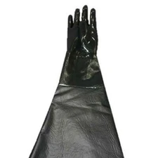 Replaces Clemco 12710 Sandblast Cabinet Smooth Neoprene Left Glove 8" x 31"