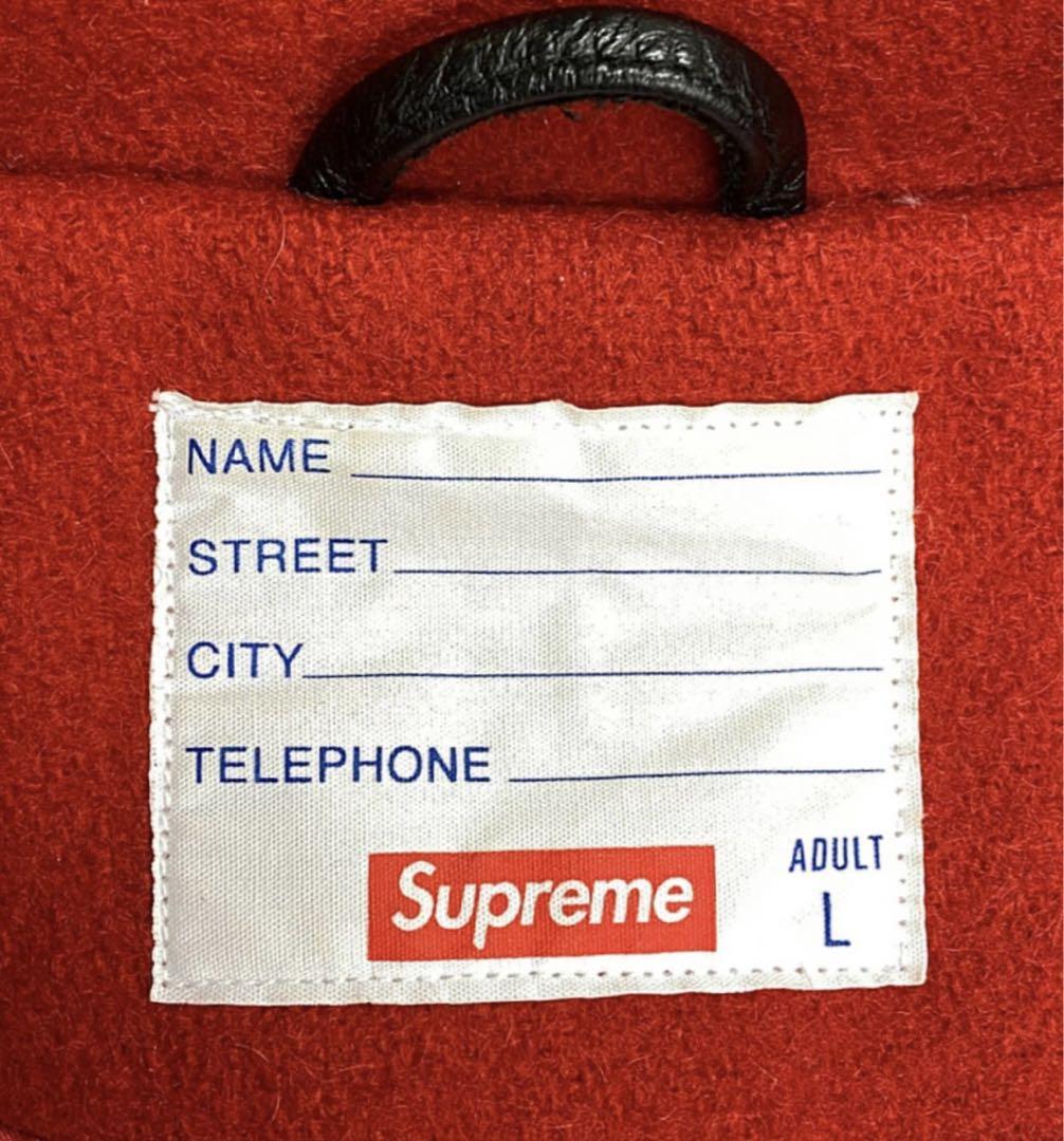 Supreme 12AW Hooded Varsity Jacket Black Red Size L 27in | eBay Supreme 12AW Hooded Varsity Jacket Black Red Size L 27in | eBay