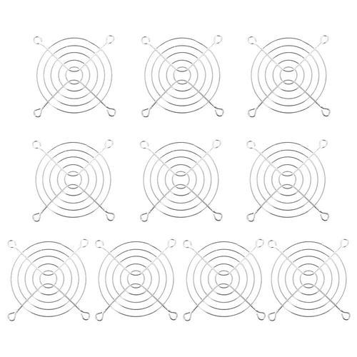 10 PCS Fan Protection Net Baby Computer Case Covers Cooling