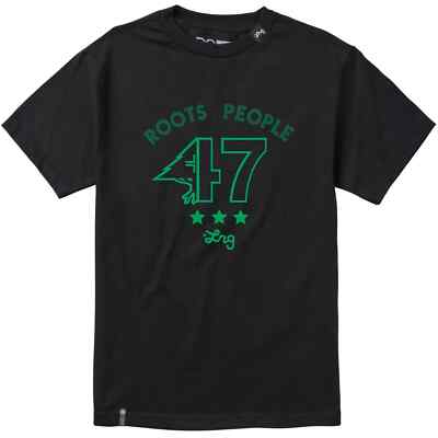 Lifted Research Group Mens LRG Always 47 Roots People Black Shirt NWT S ...