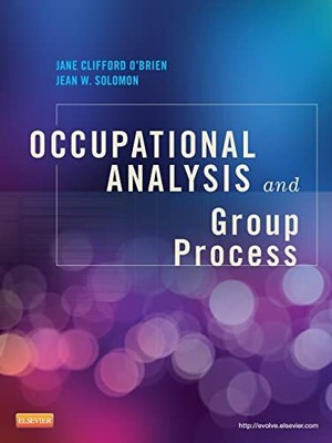 Occupational Analysis and Group ... by O'brien, Jane Cliffo Paperback / softback