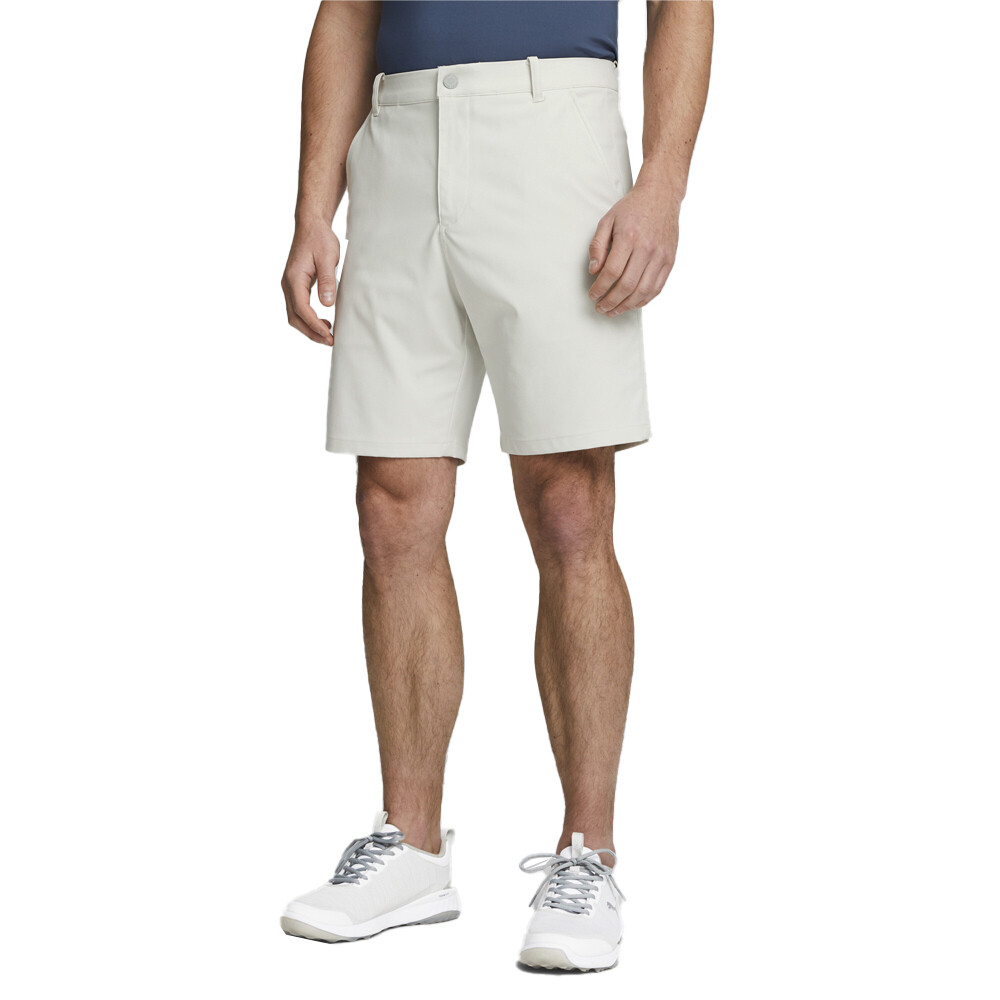 Дилер Puma 8-дюймовые шорты для гольфа мужские серые повседневные спортивные штаны 53778811