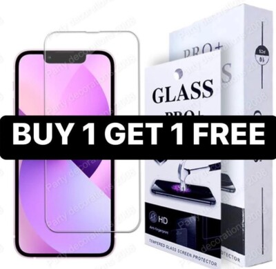 ANGEBOT 2 x Hartglas für iPhone 11 Max Pro X XS XR XS MAX 8 7 6 6S 5S Display