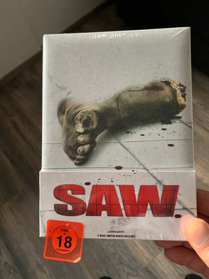 Saw - Mediabook A, wattiert (Blu Ray+DVD)   NEU/OVP  84 Entertainment