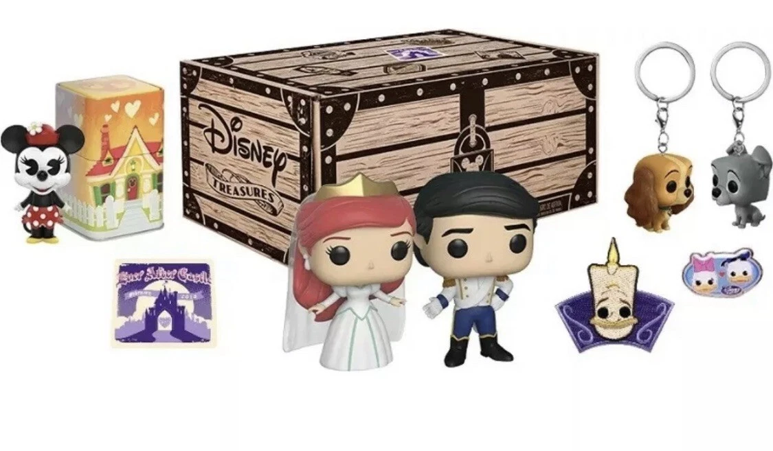 Disney Treasures Box Ever After Castle Ariel Eric Lady Tramp Funko