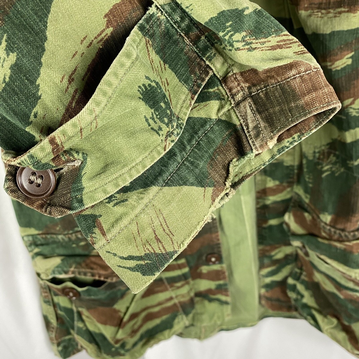 French m47 Lizard Camo Algerian War Field Jacket Original | eBay