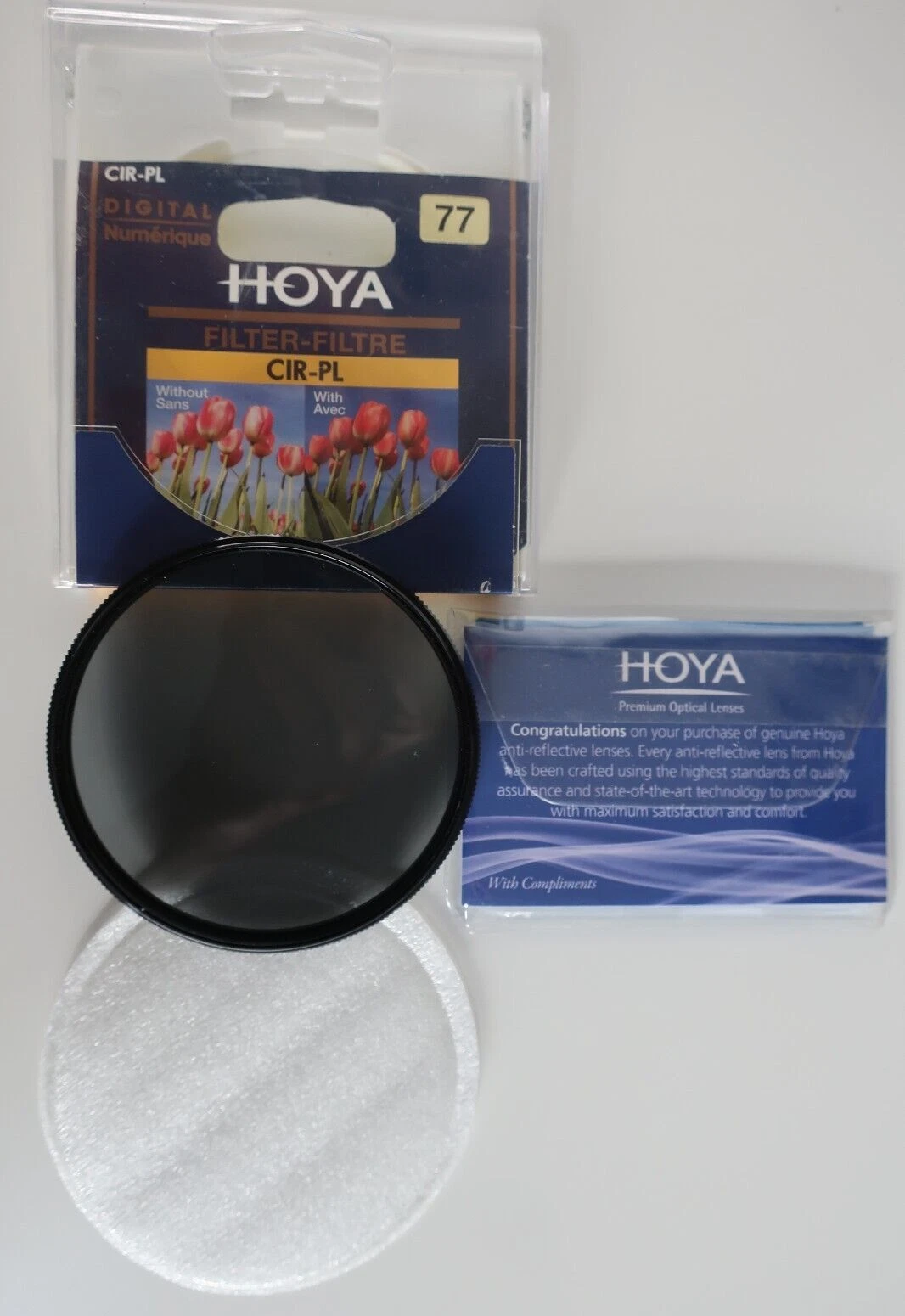 Genuine HOYA 77mm CIR-PL Slim Frame Filter